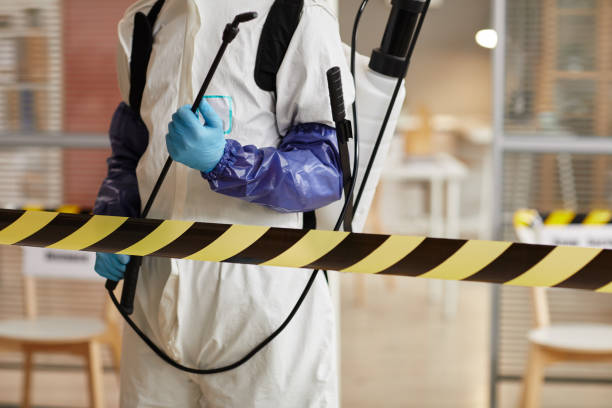 Professional Blood Cleanup technician working in Rio Vista, TX